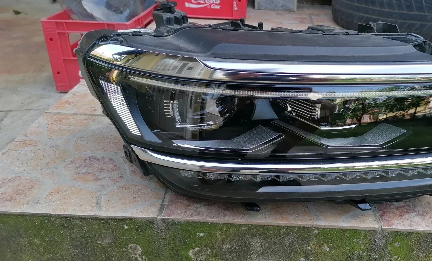Right full LED headlight VW Tiguan 5N facelift
