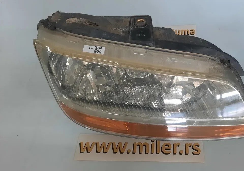 Right front orange turn signal Fiat Multipla