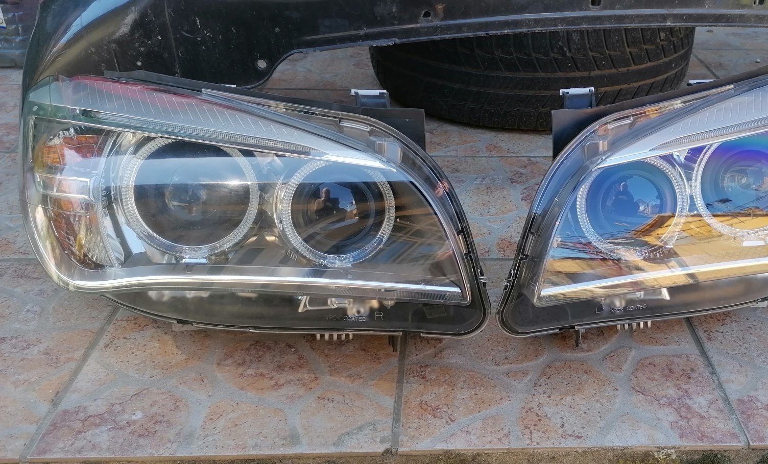 Front headlights BMW X1 E84 12-15 facelift