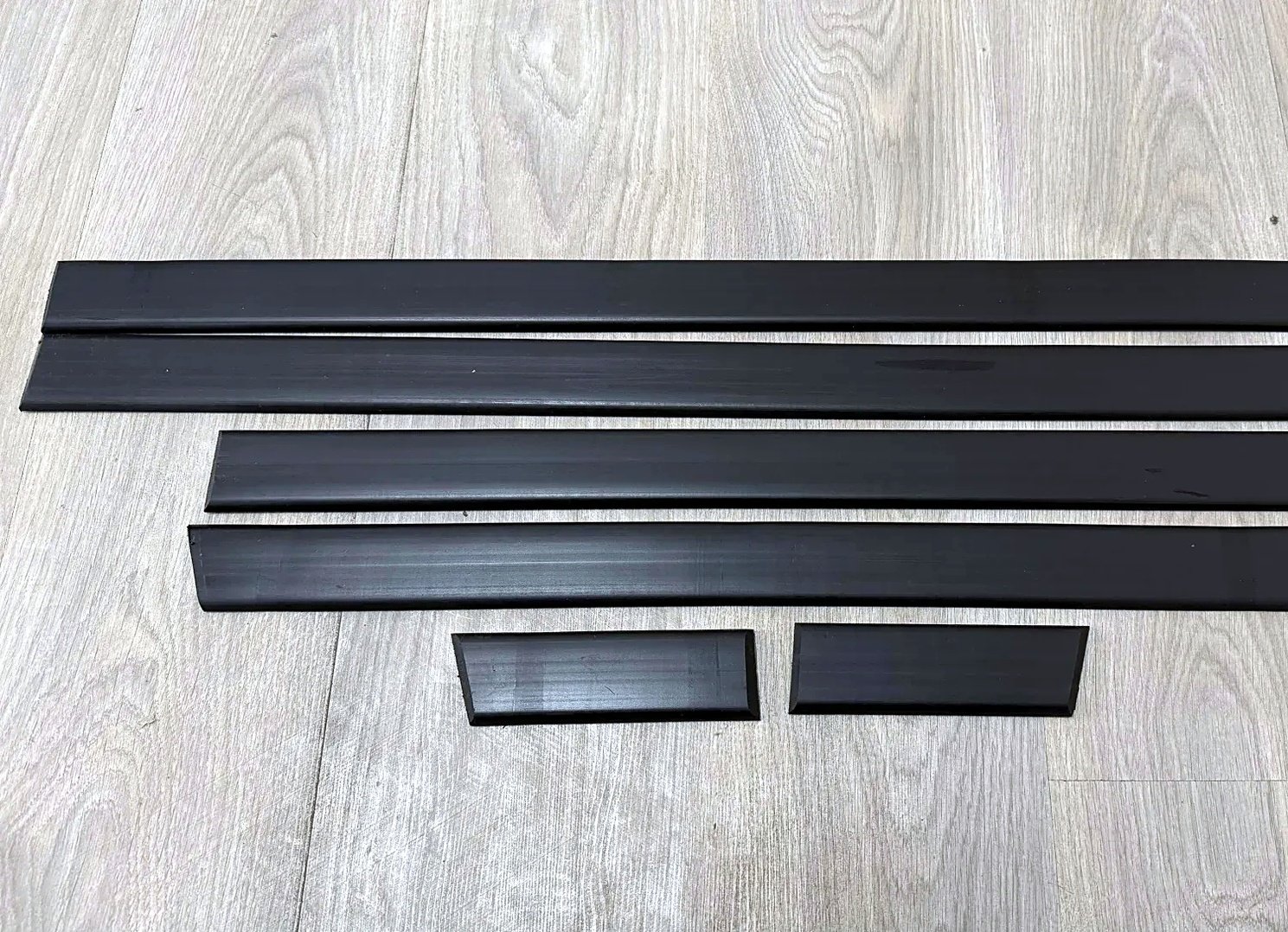 Door trim strips set of 6 pieces