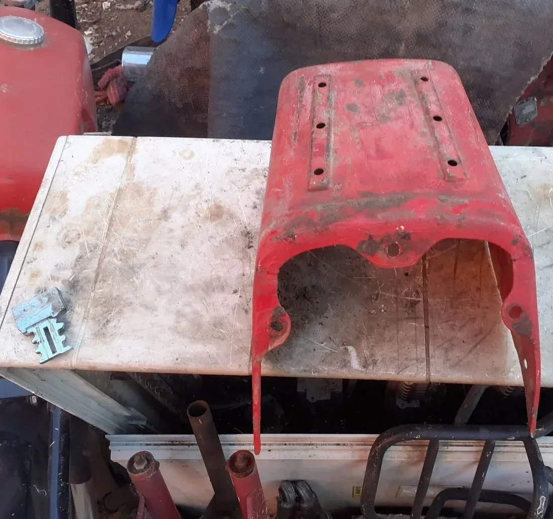 Motorcycle rear part