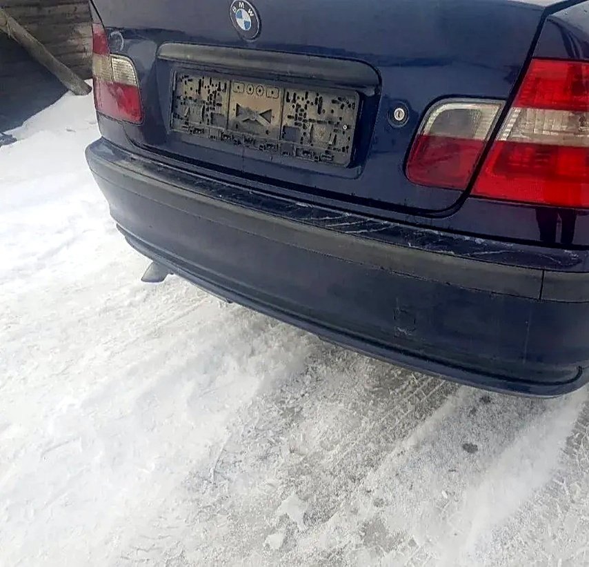 Rear bumper BMW 3 E46