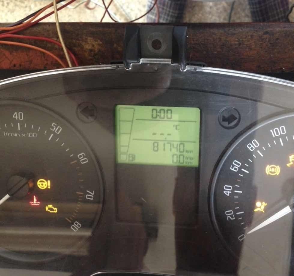 Speedometer Skoda Fabia 2015