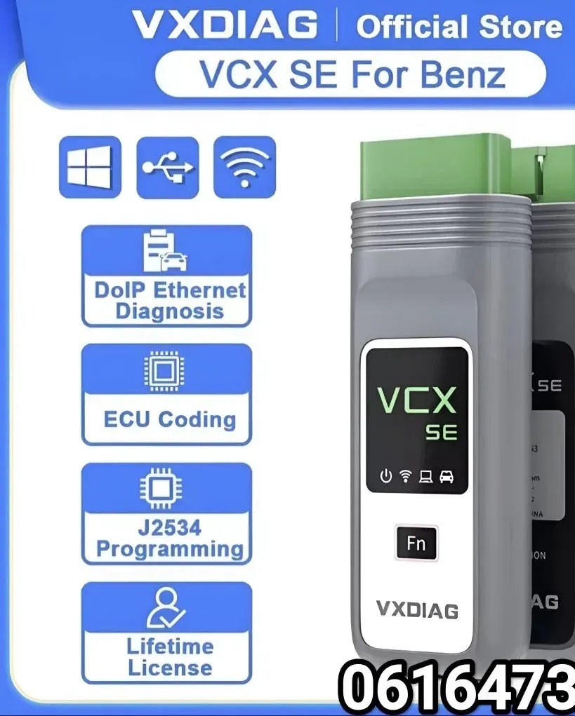 VXDIAG VCX SE VX800 OBD2 Mercedes Benz Diagnostic Scanner