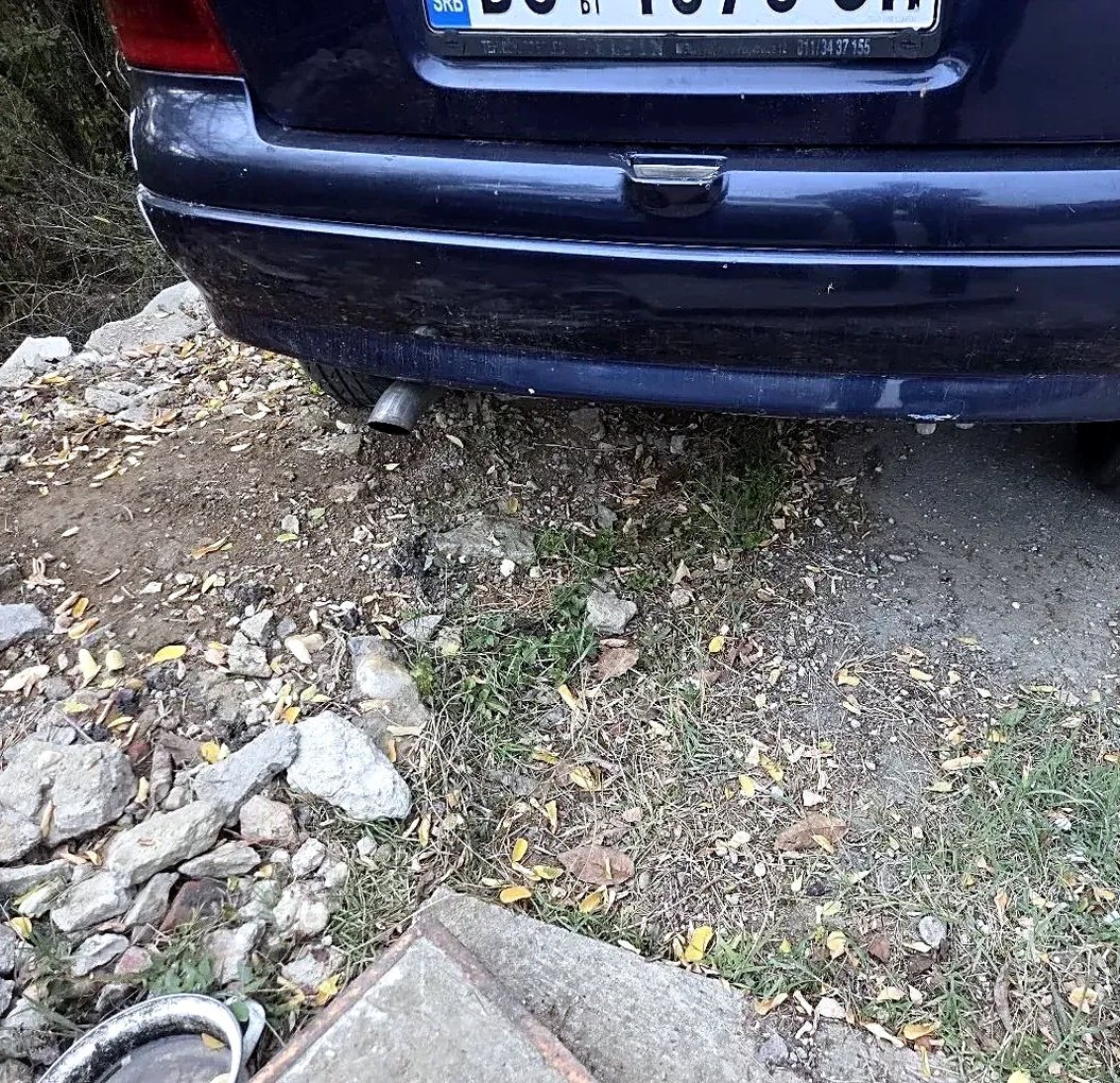 Rear bumper Opel Astra G