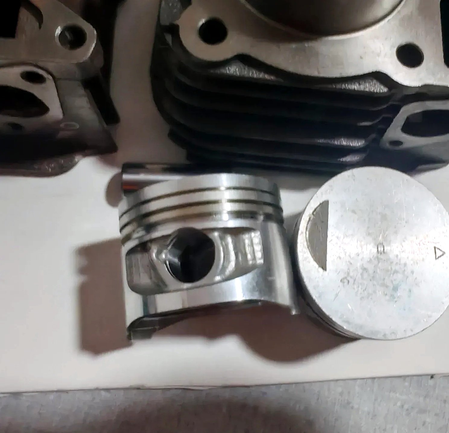 Piaggio 125 klip i cilindar