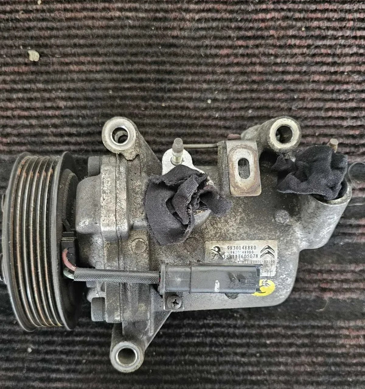 Air Conditioning Compressor Peugeot Expert Citroen Jumpy 2.0 BlueHDI 9830148880