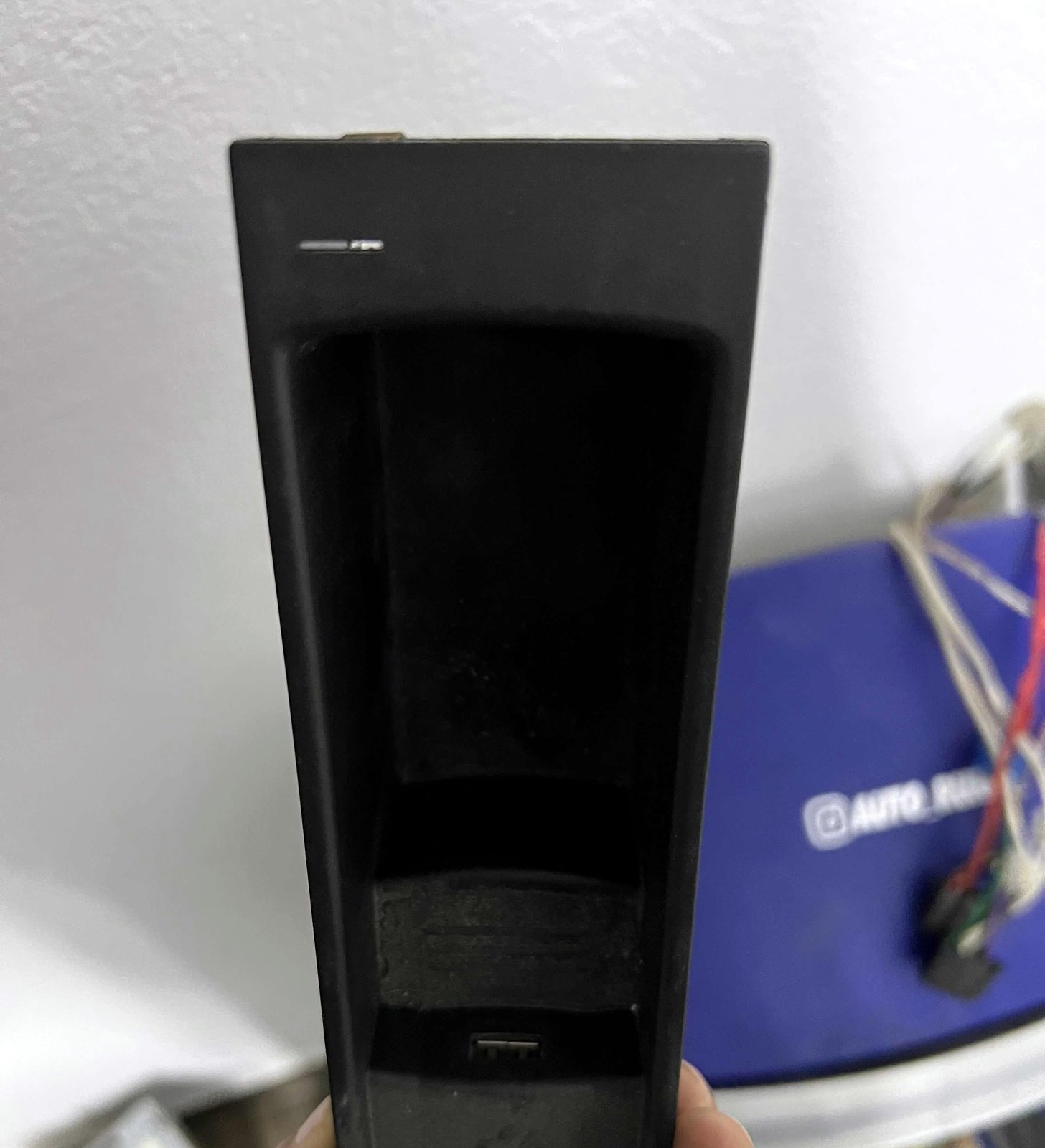 Factory USB port under armrest