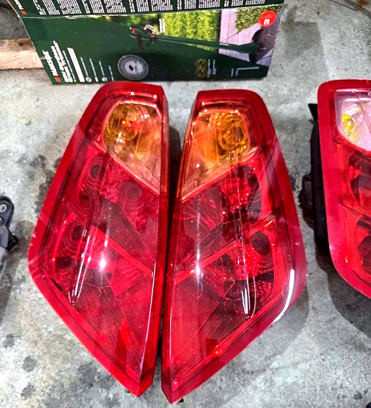 Light lamps Fiat Grande Punto