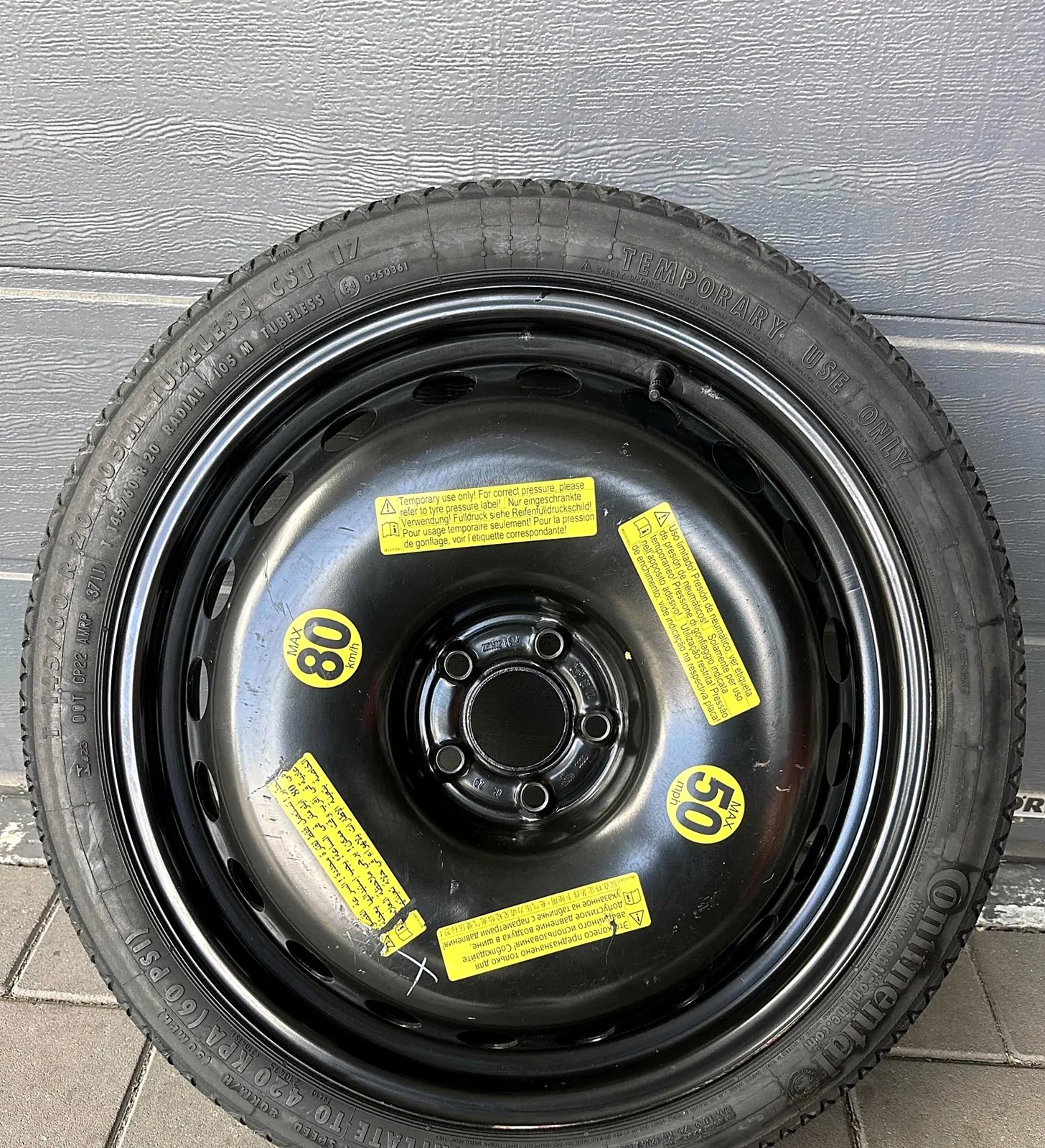 5x112 20 copavac rezervni točak