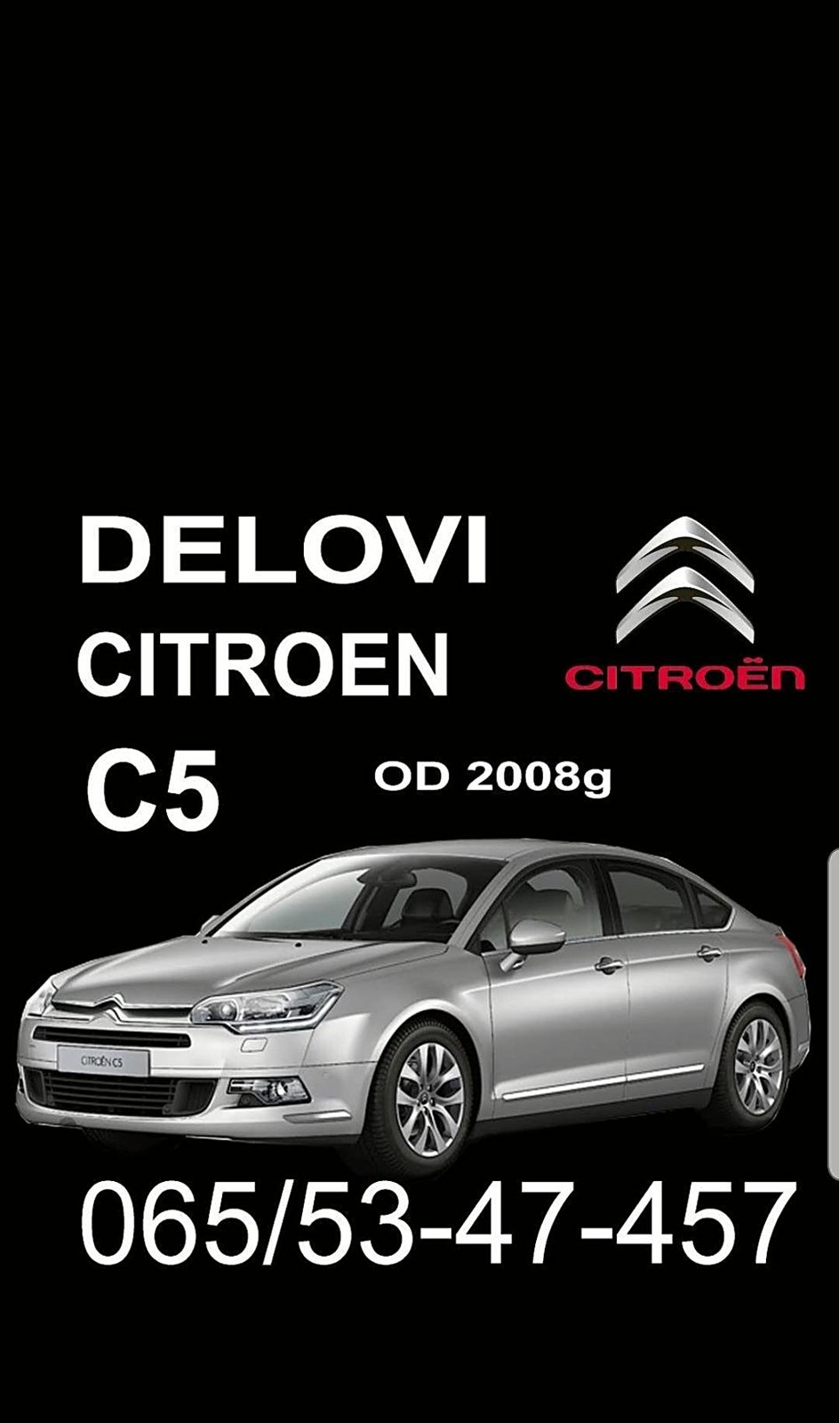 Used car parts Citroen C5 2.0 HDI X7 Delphi injectors