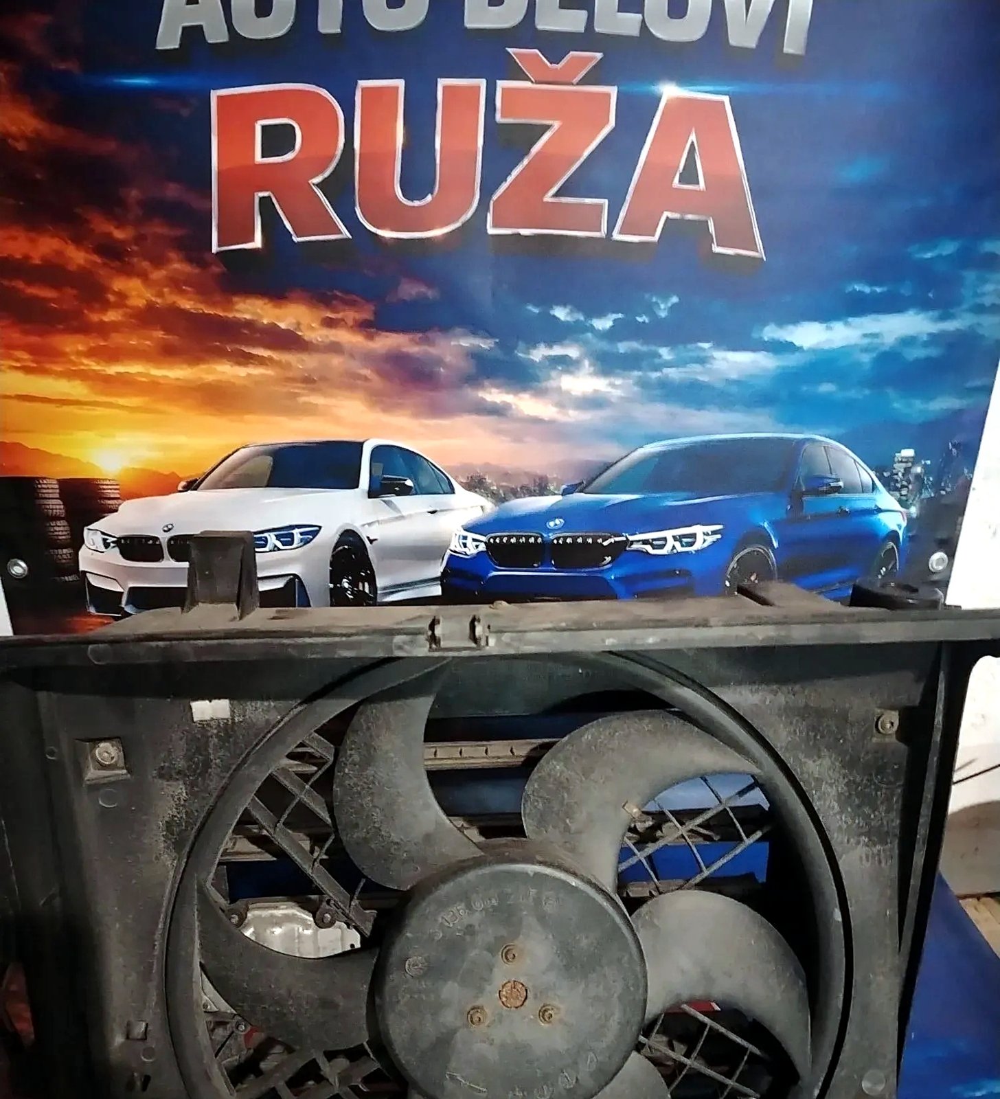 Radiator fan BMW E46