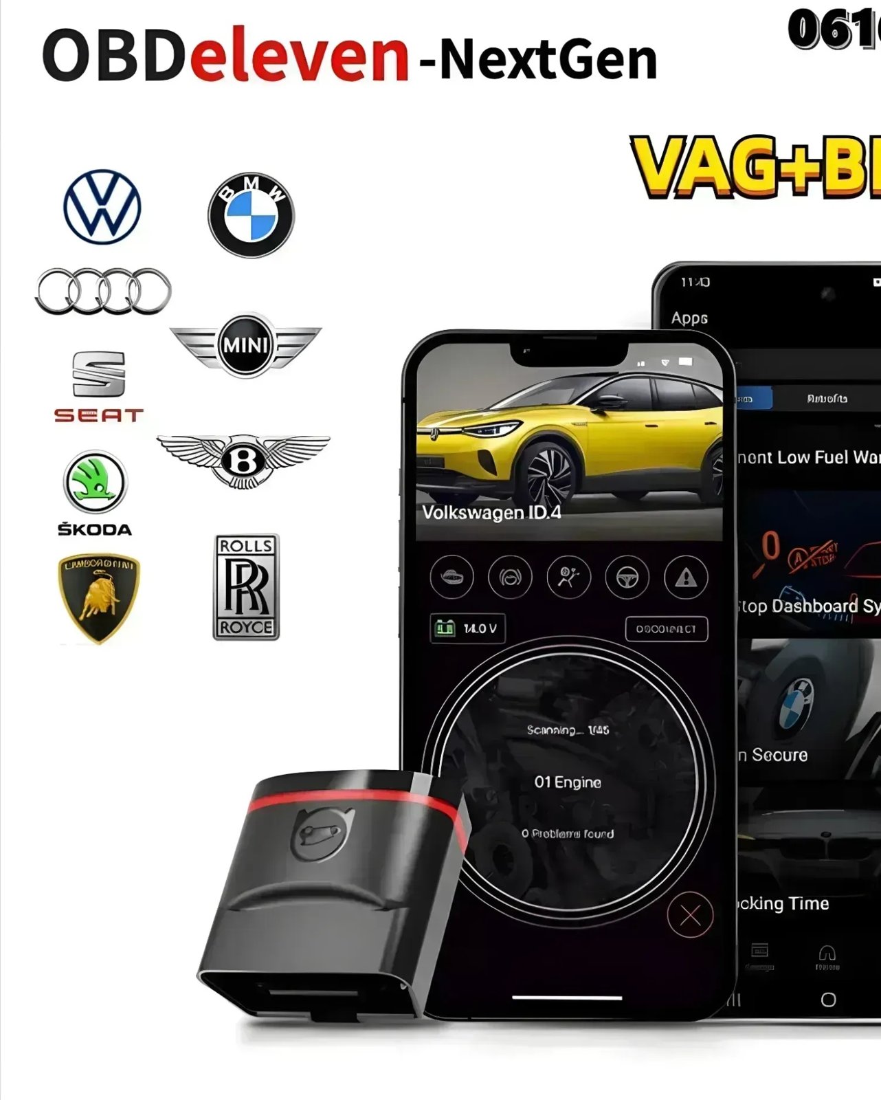 OBD Eleven PRO Plan + 100 credits for VW/BMW/Audi/Seat/Skoda