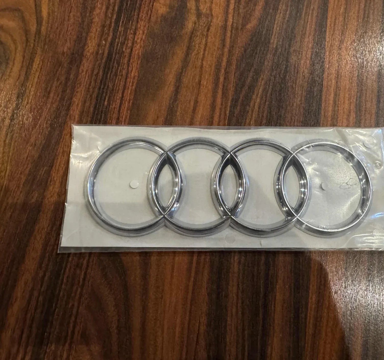 Audi boot lid badge
