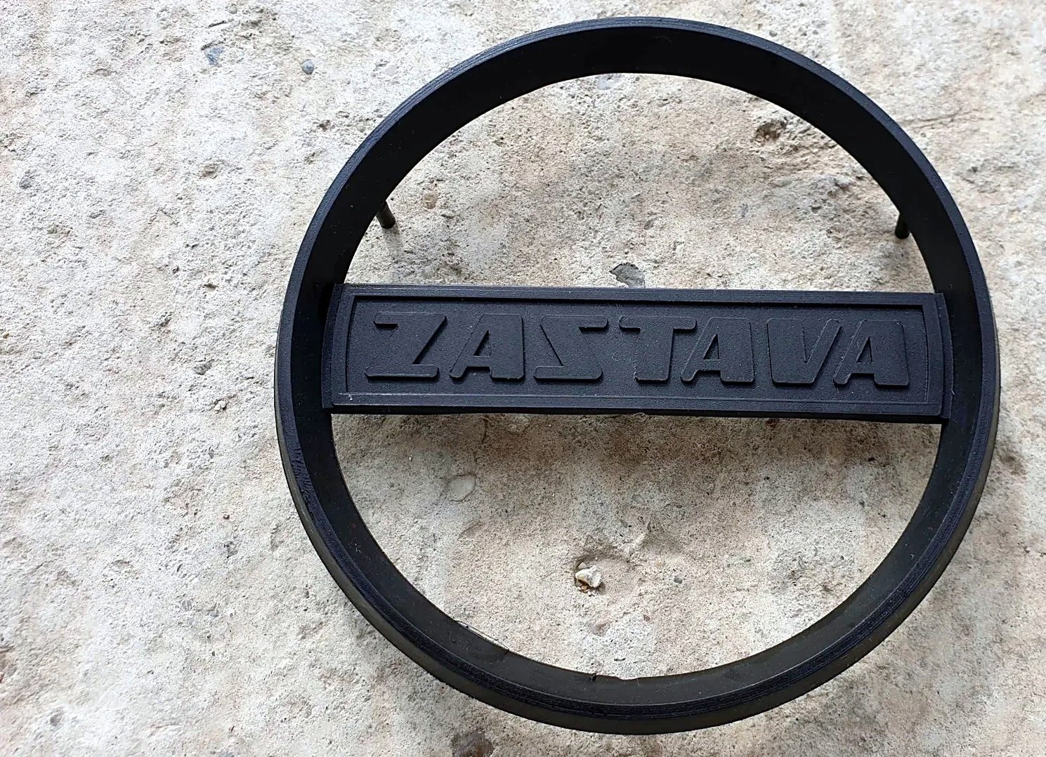 Front sign for car