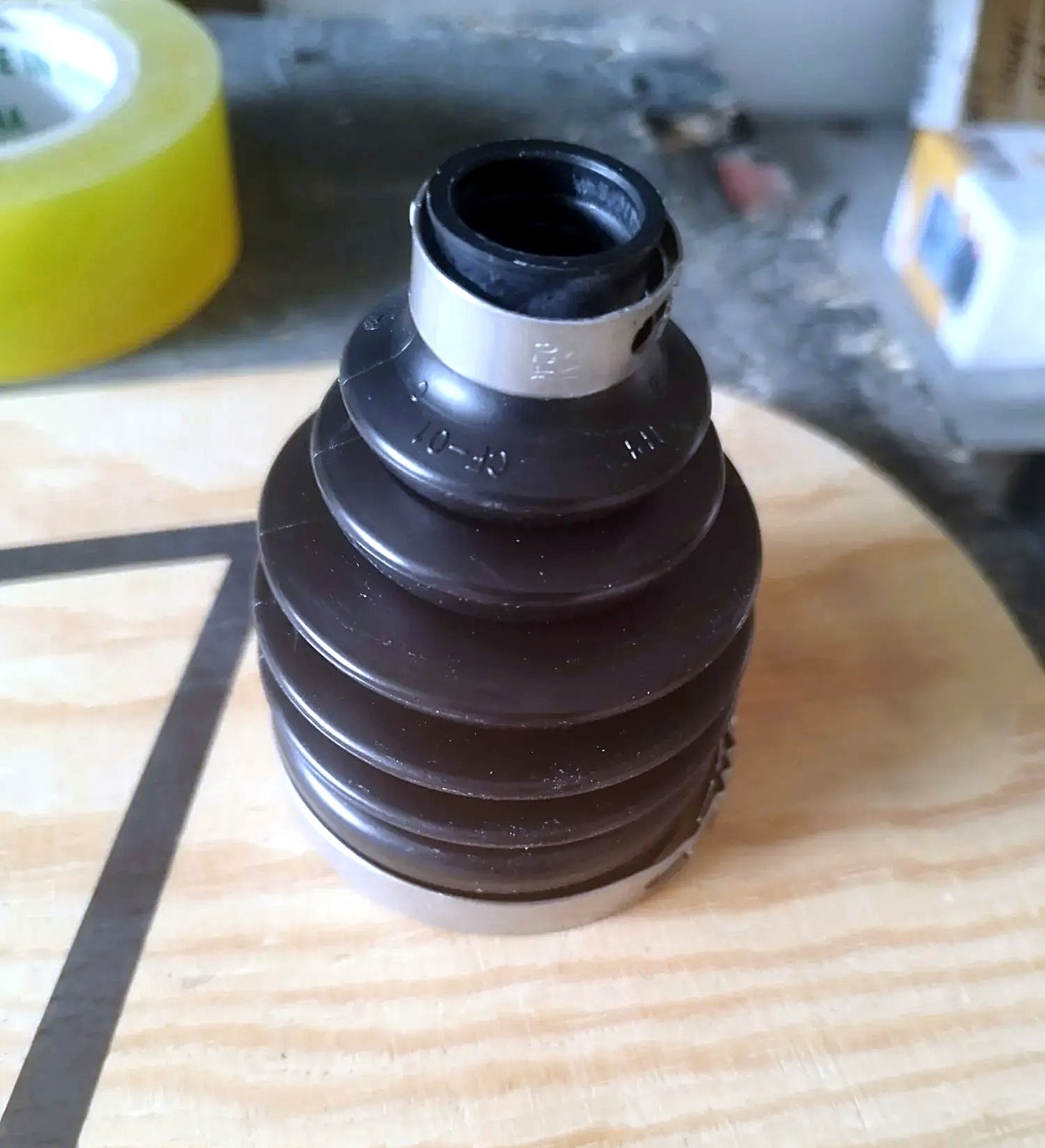 Shock boots set of 4 with washers