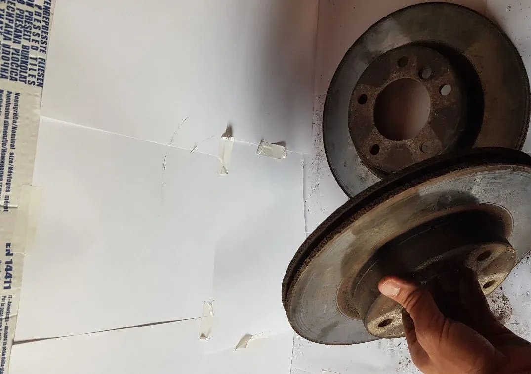 Front brake discs BMW E46 318d