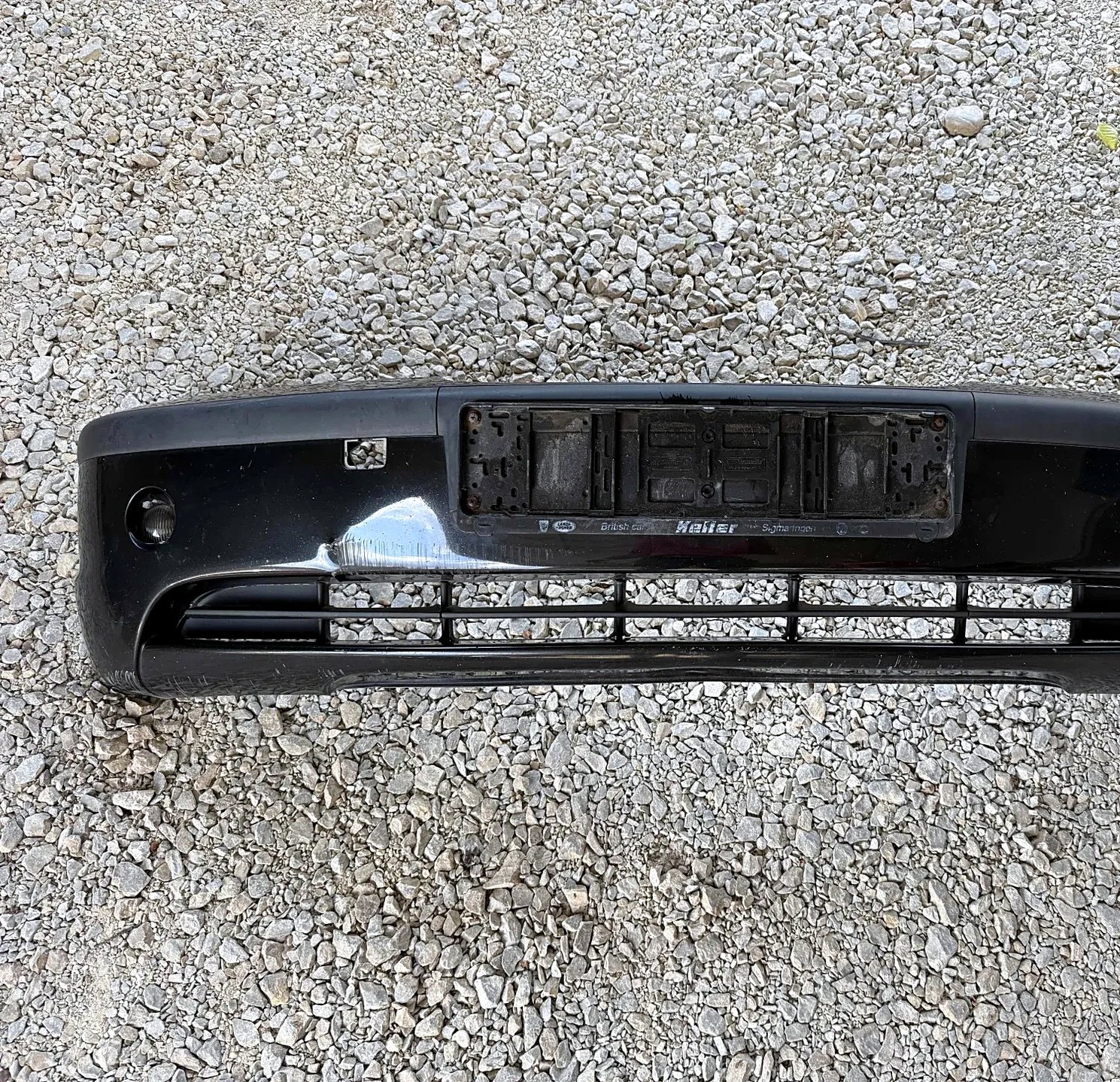 Front bumper BMW E46 black