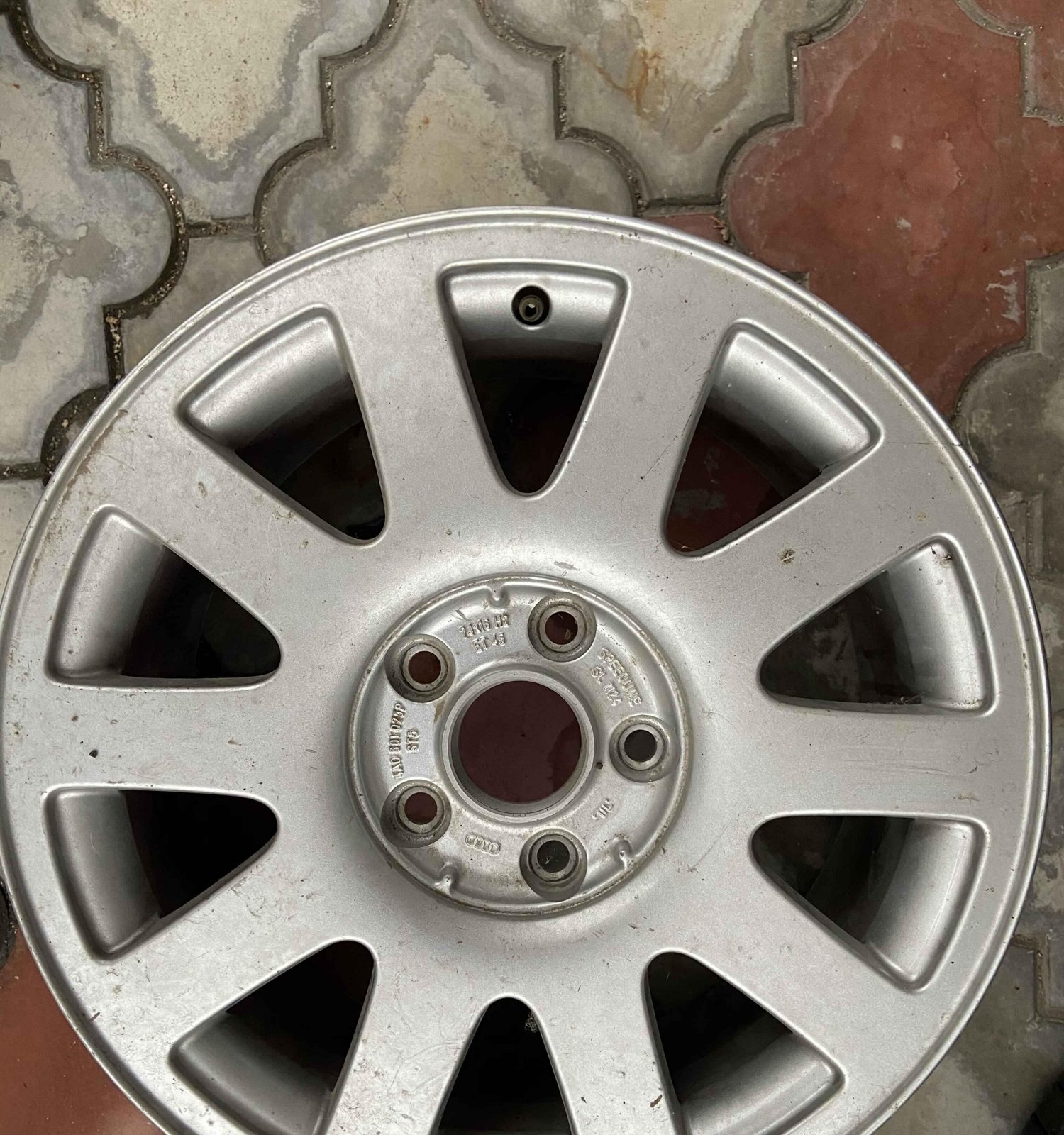 Audi диск 5x112