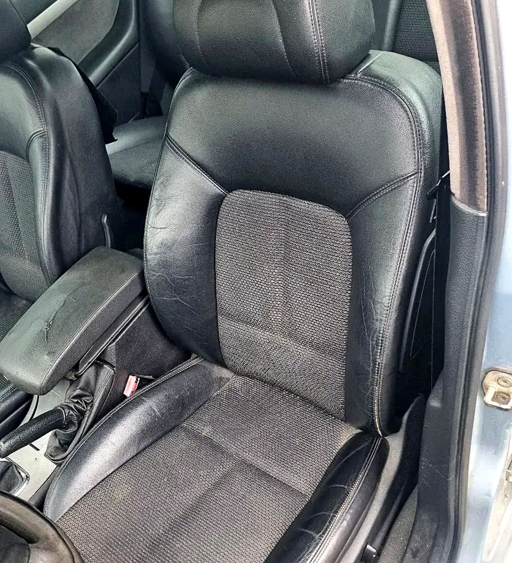Half leather seats Peugeot 407