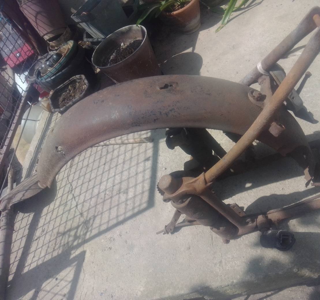 Motorcycle rear frame Zundapp