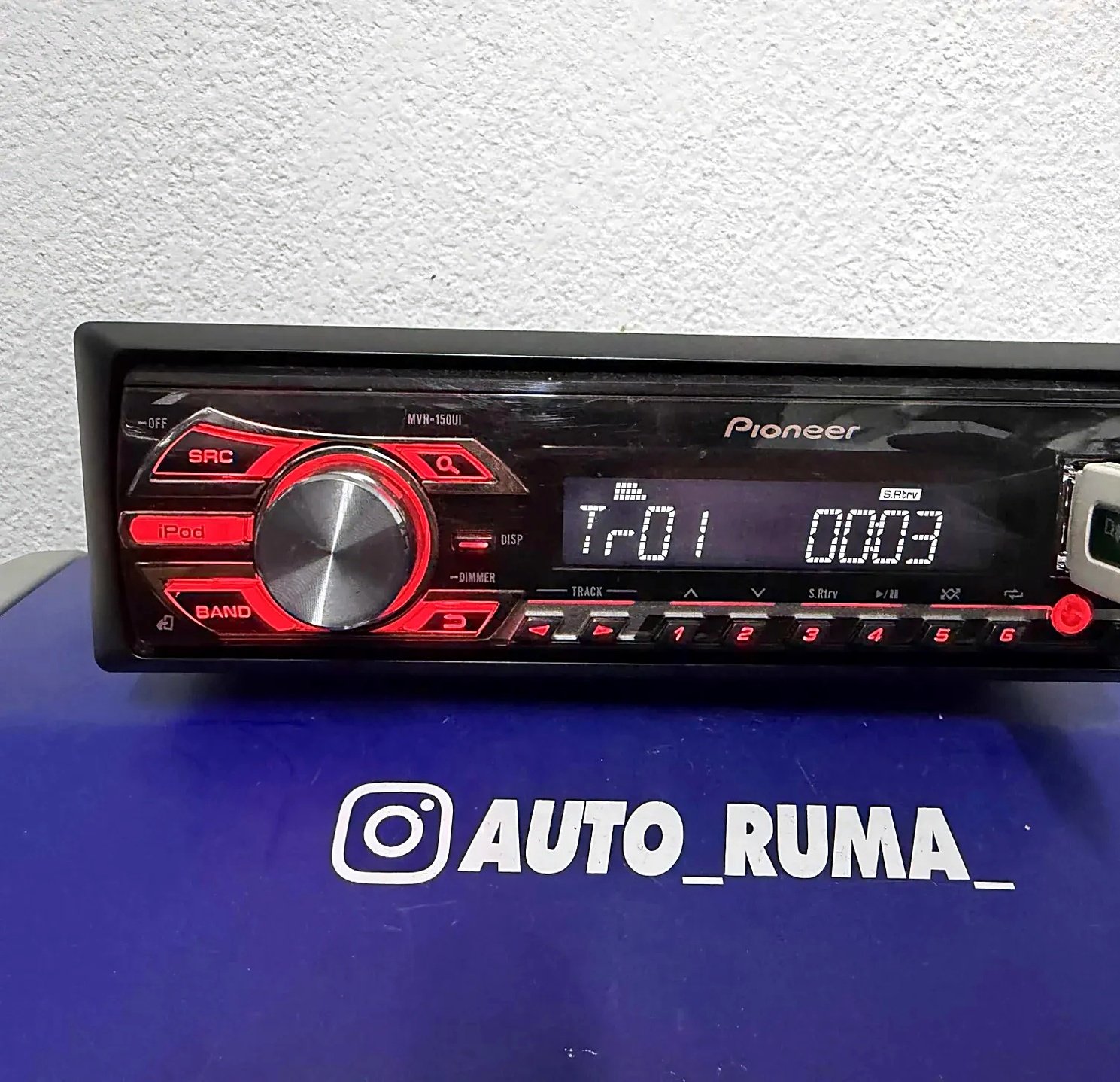 Pioneer MVH-150UI USB Aux Radio