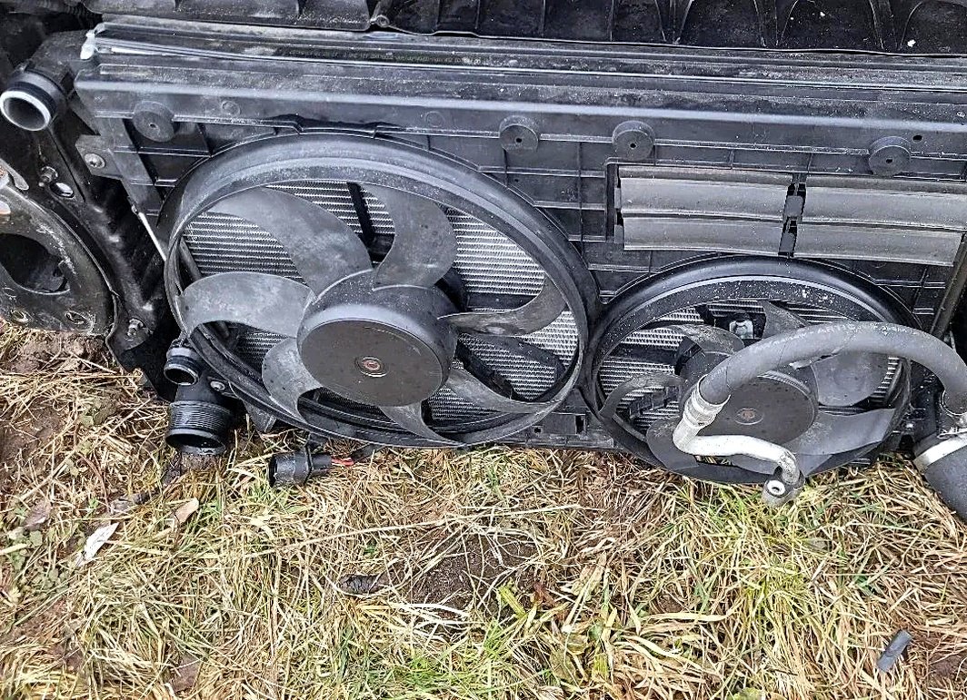 Radiator cooling fans VW Golf 6 GTI