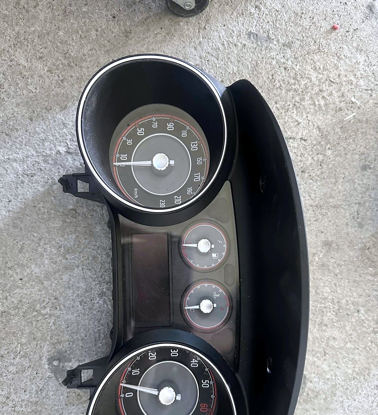Odometer (instrument cluster) Fiat Evo metan