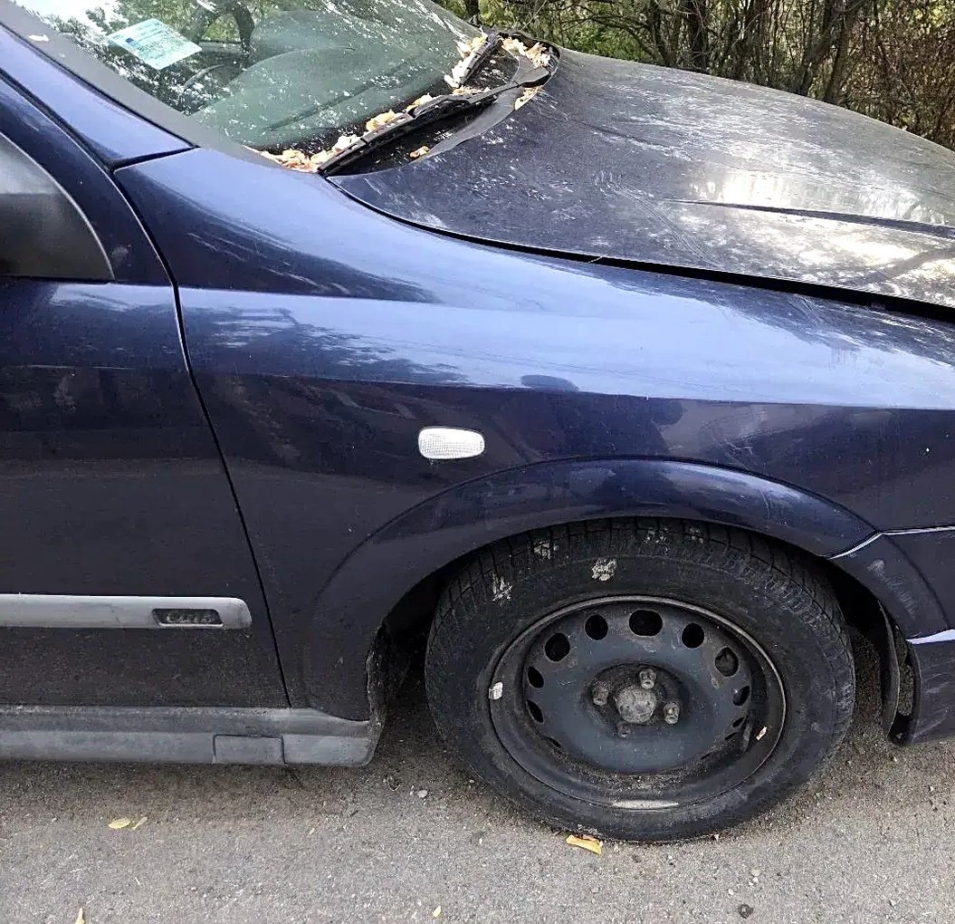 Front left and right wing Opel Astra G