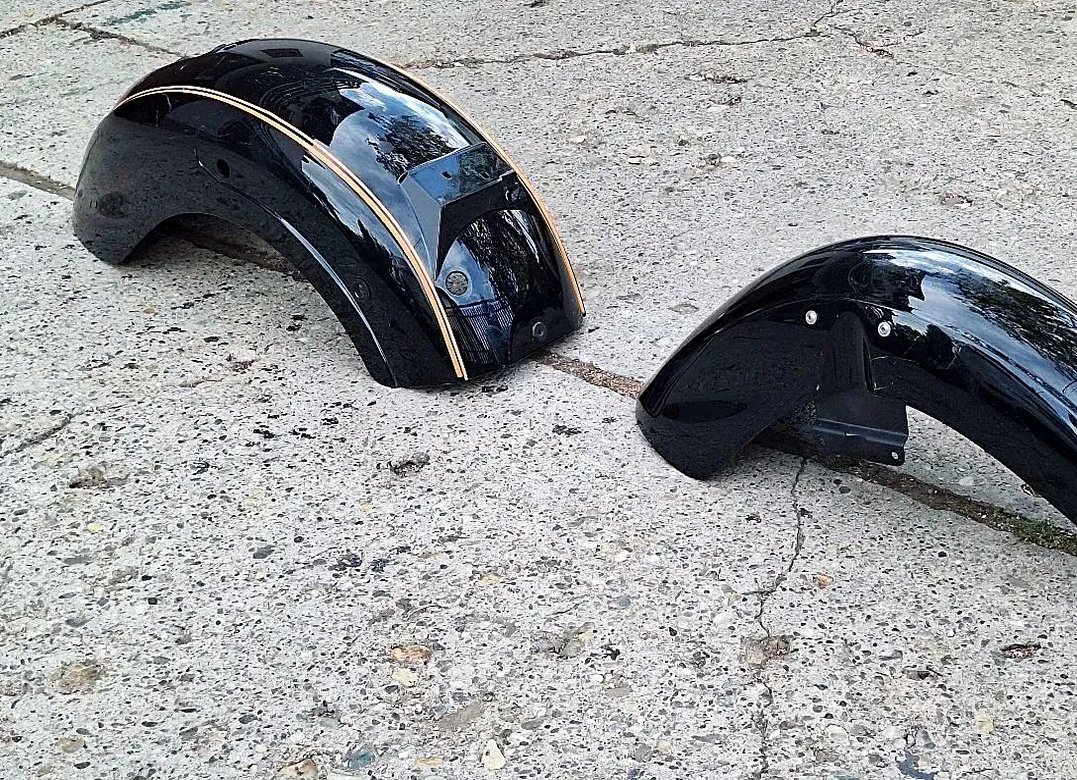 Front and rear fenders Kawasaki VN 900 Vulcan