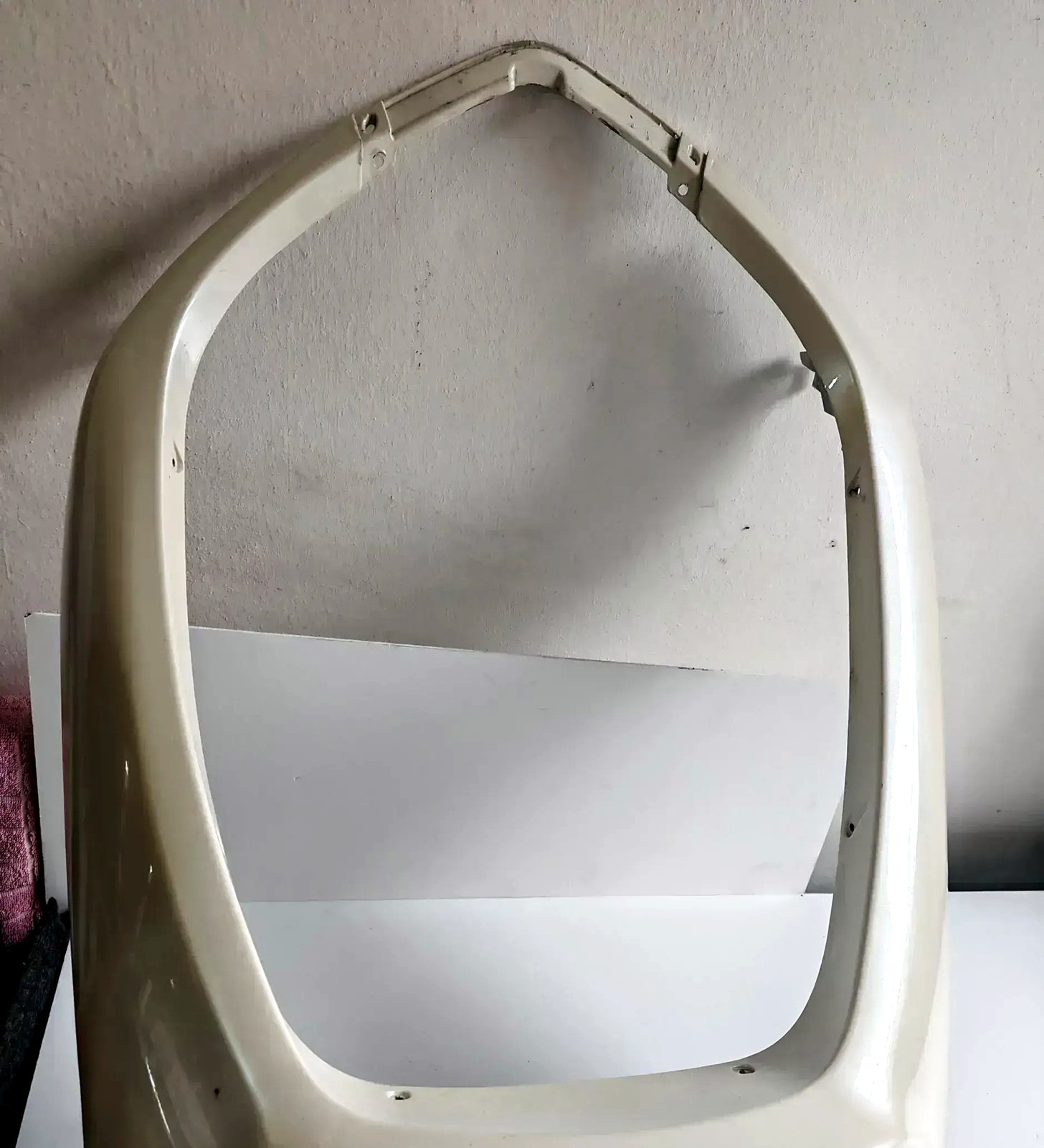 Rear body plastic panel behind mudguard Piaggio X10 -674679