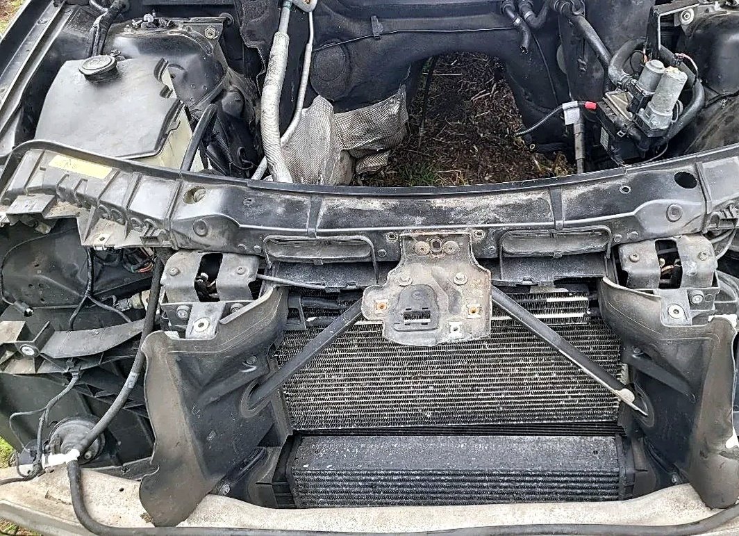 Front chest panel welded sheet metal BMW X3 E83