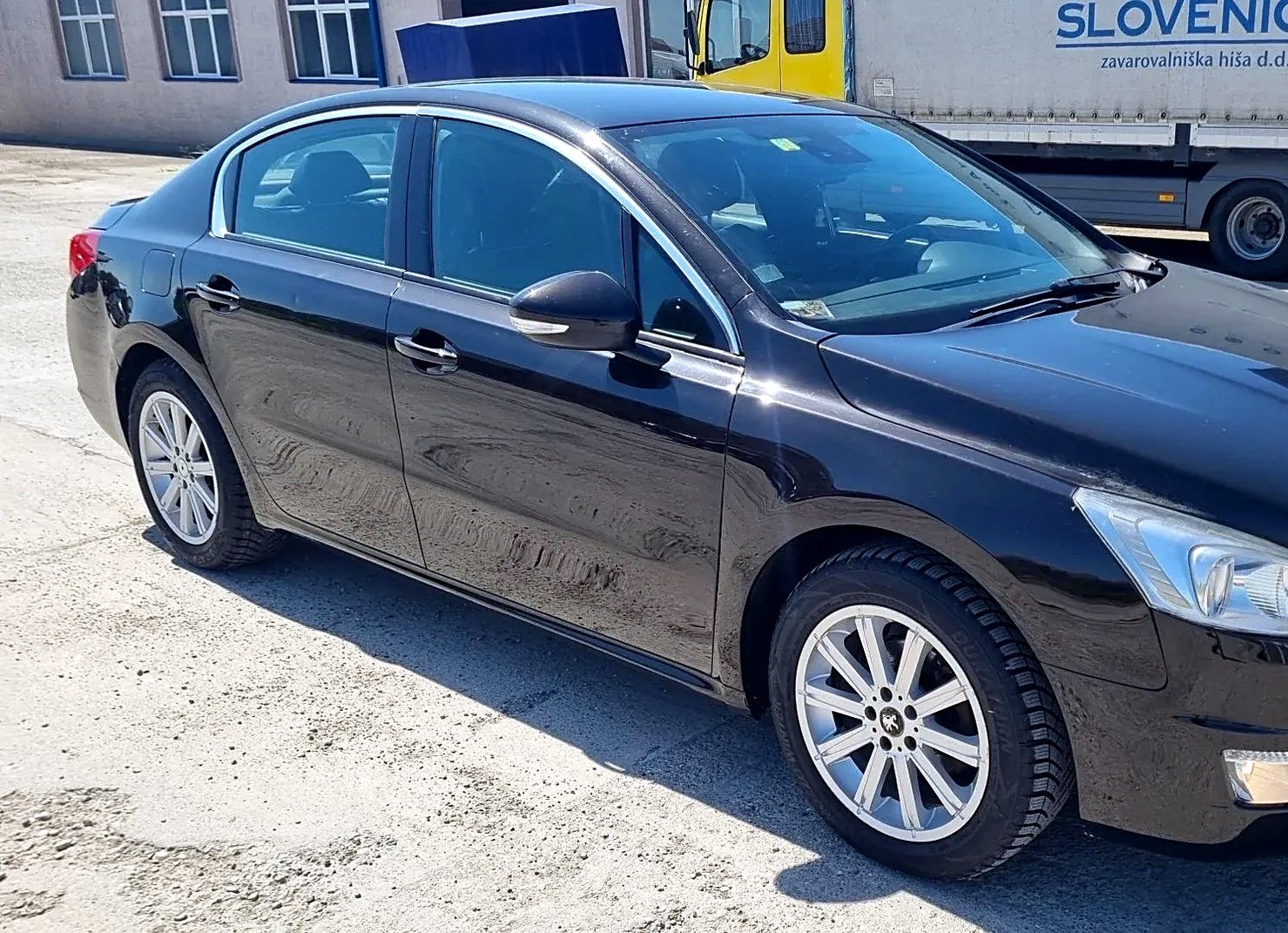 Electric handbrake Peugeot 508