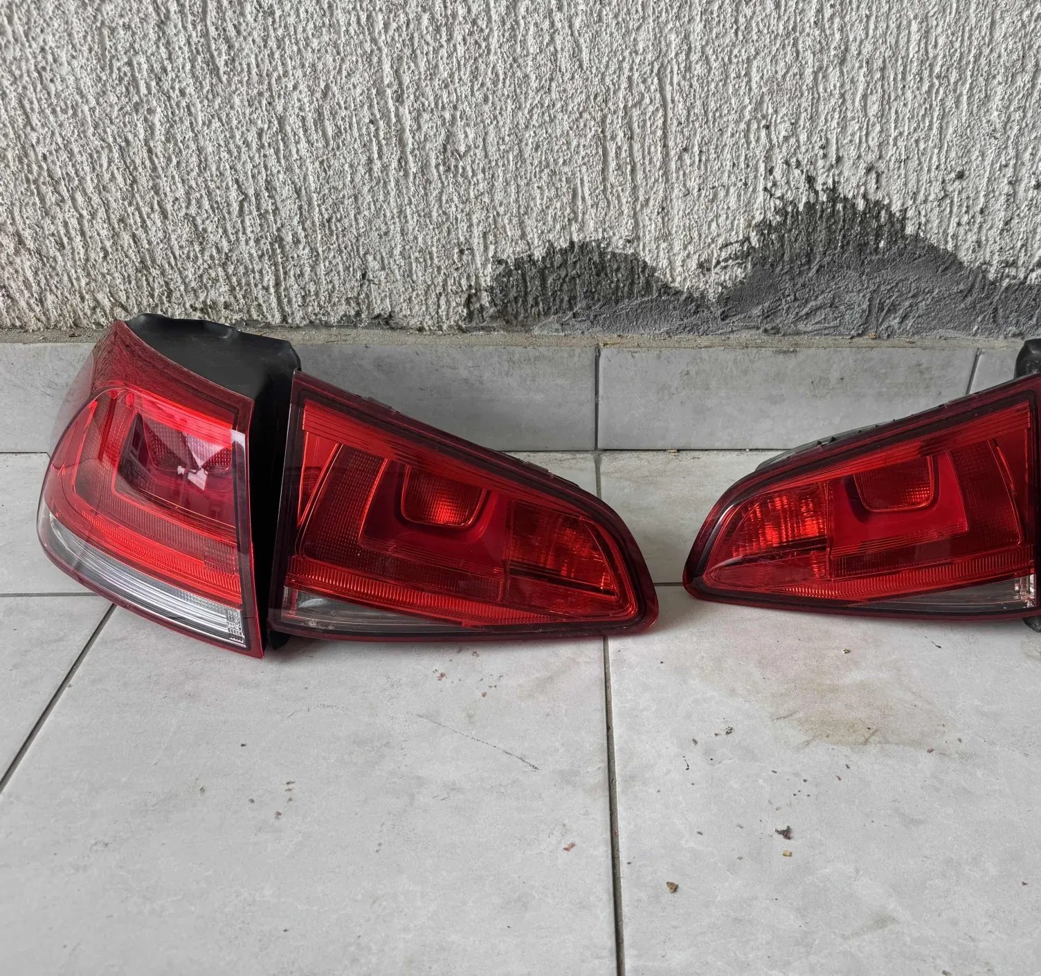 Rear Lights Tail Lights VW Golf 7