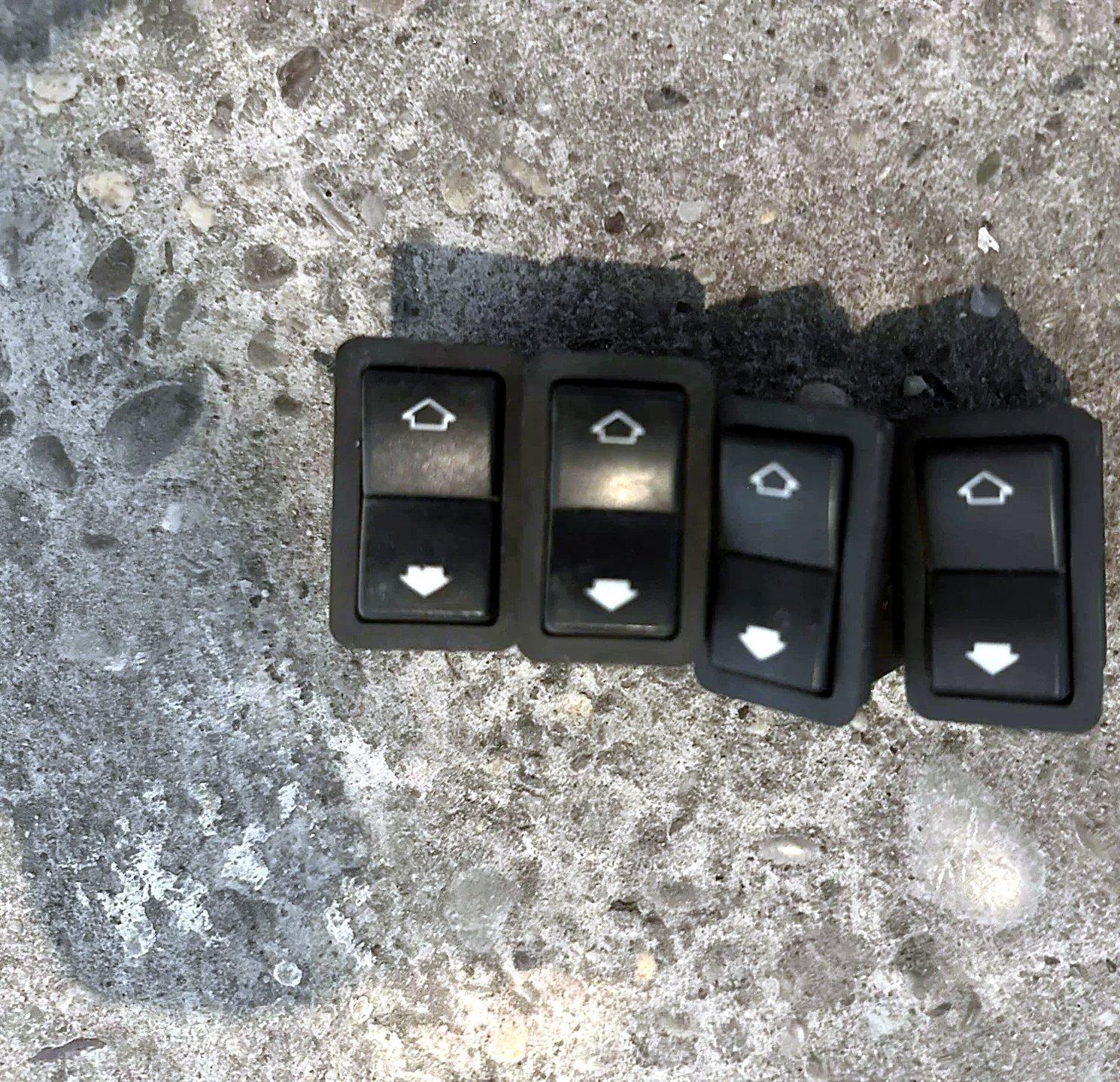Window lifter switch BMW E39
