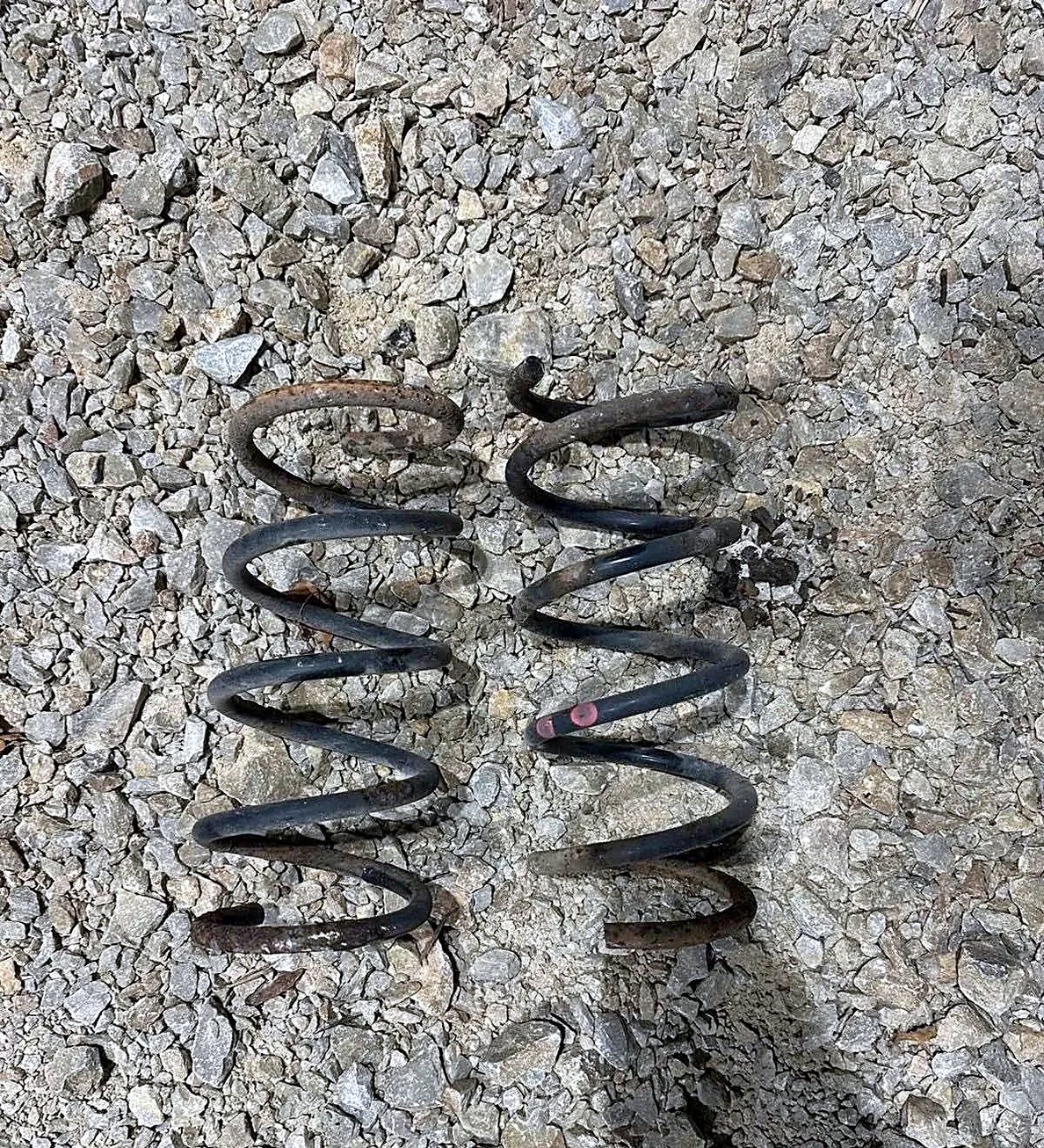Rear spring Fiat 500