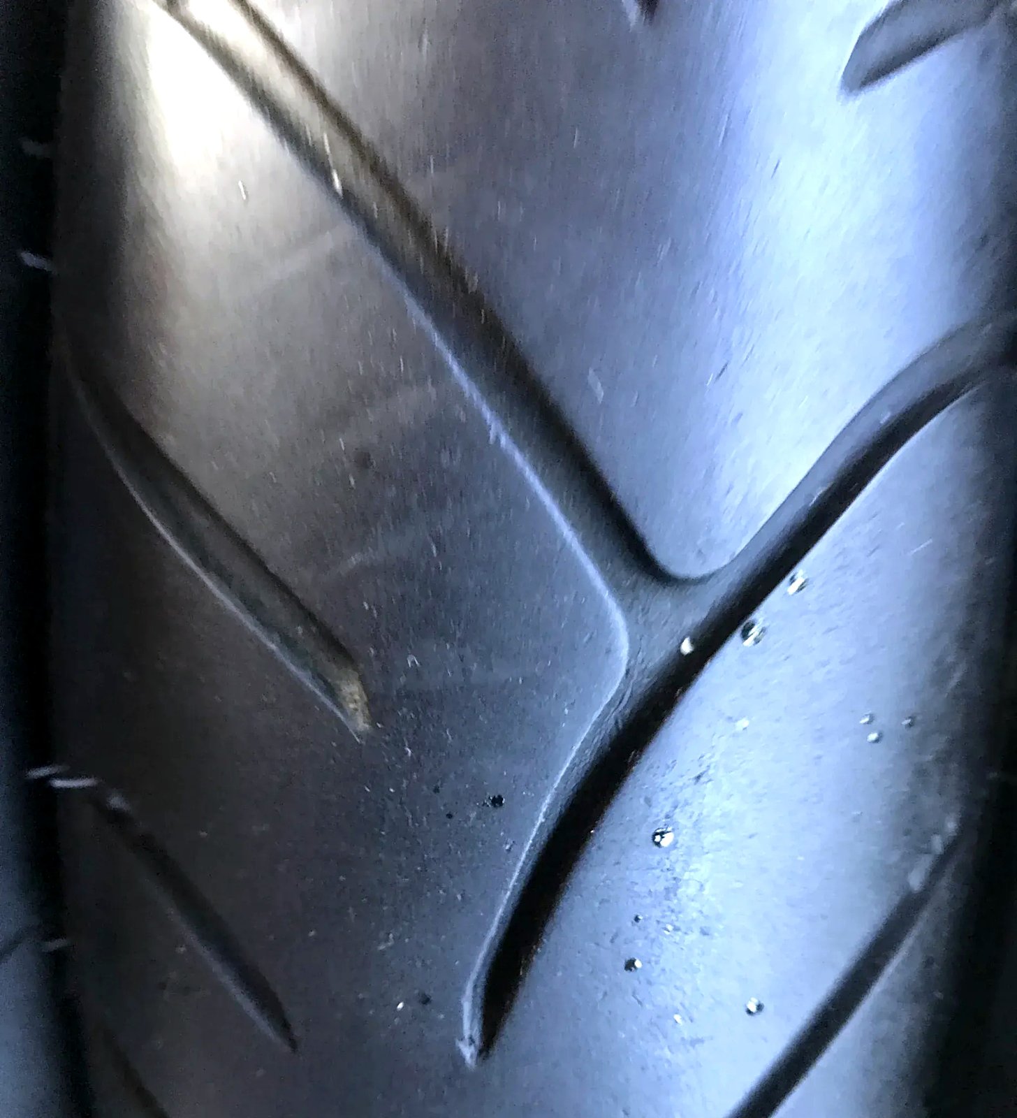 Dunlop used motorcycle tyre 120/70-17