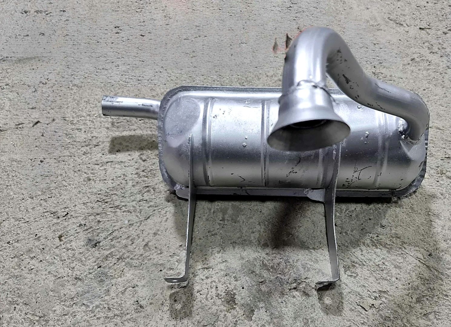 Exhaust for Fiat Punto on petrol engine