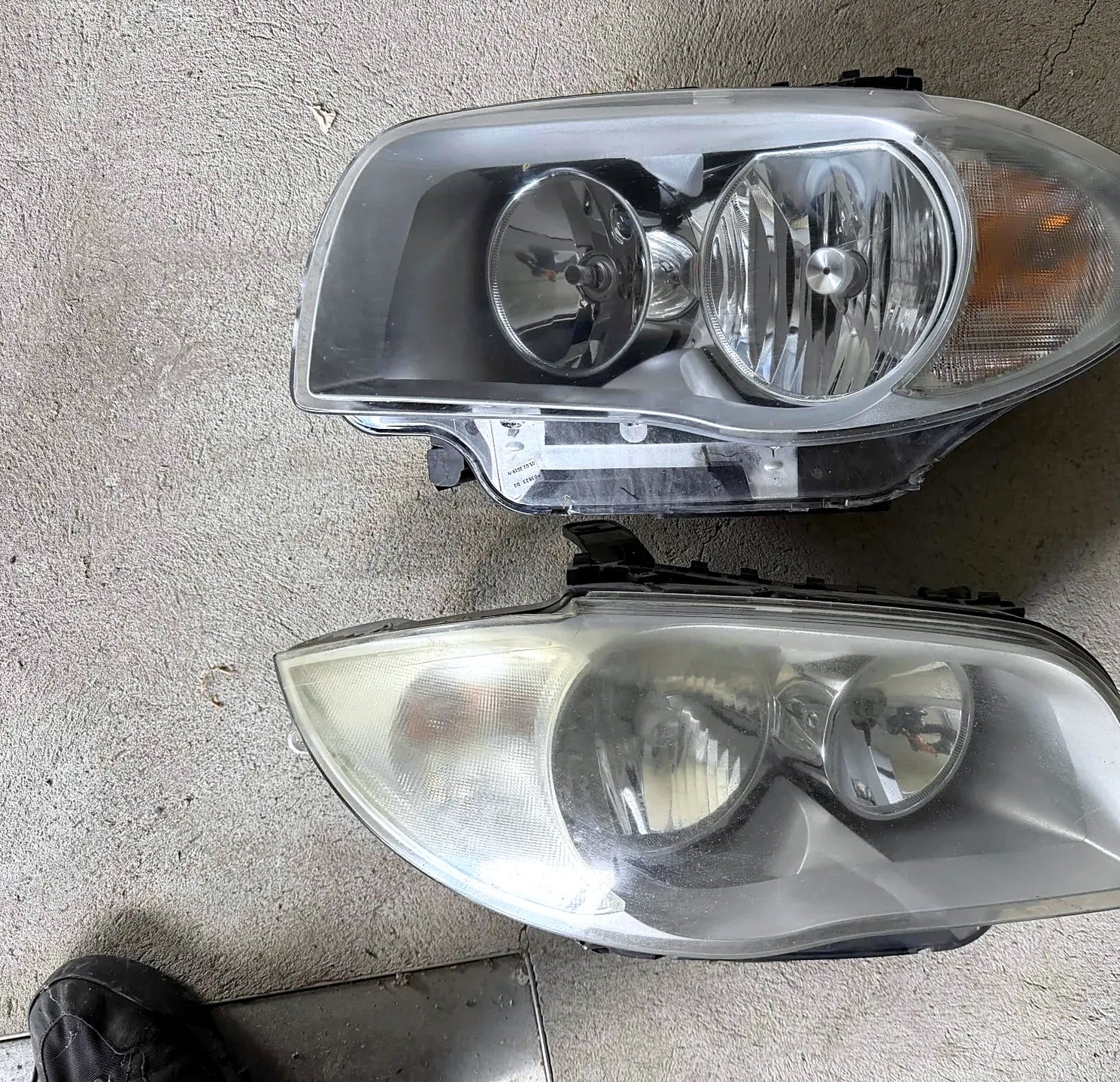 Headlights left and right driver and passenger side BMW 1 E87