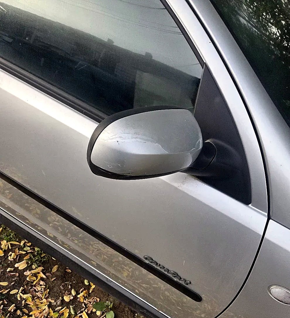 Right mirror Opel Corsa C Z157