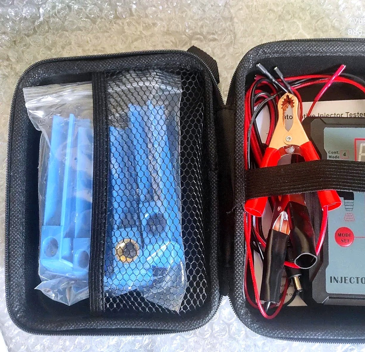 Injector cleaning and testing machine, 12V