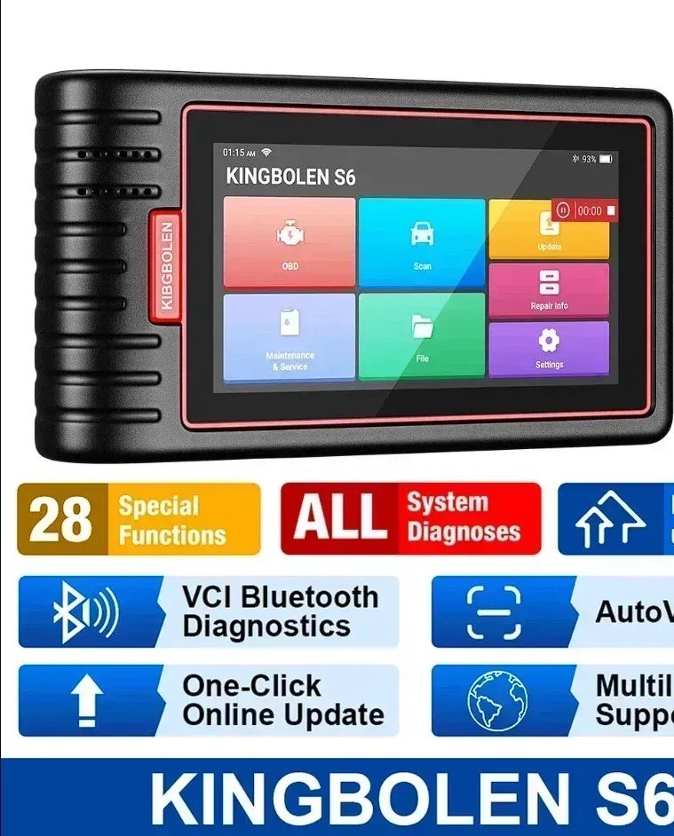 Kingbolen S6 OBD2 Диагностический сканер