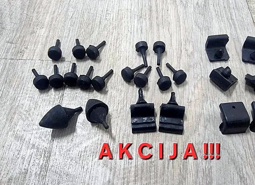 Rubber grommets kit Ford Fiesta