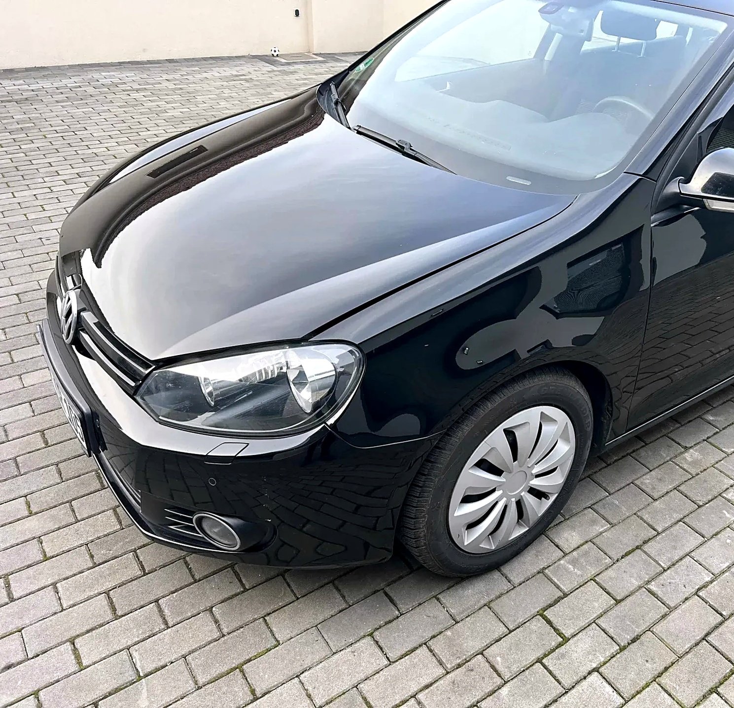 Front windscreen wind deflector VW Golf 6