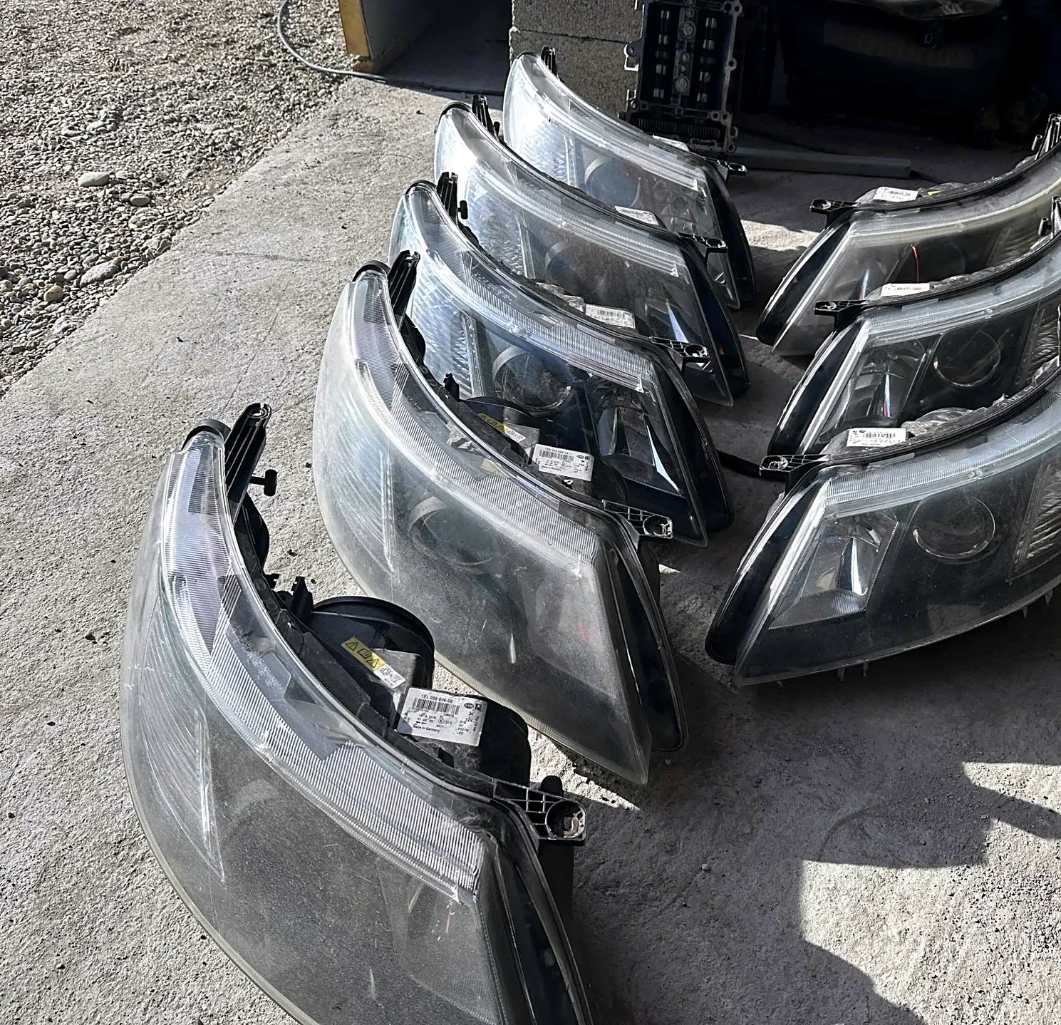 Headlights Saab 93 2007