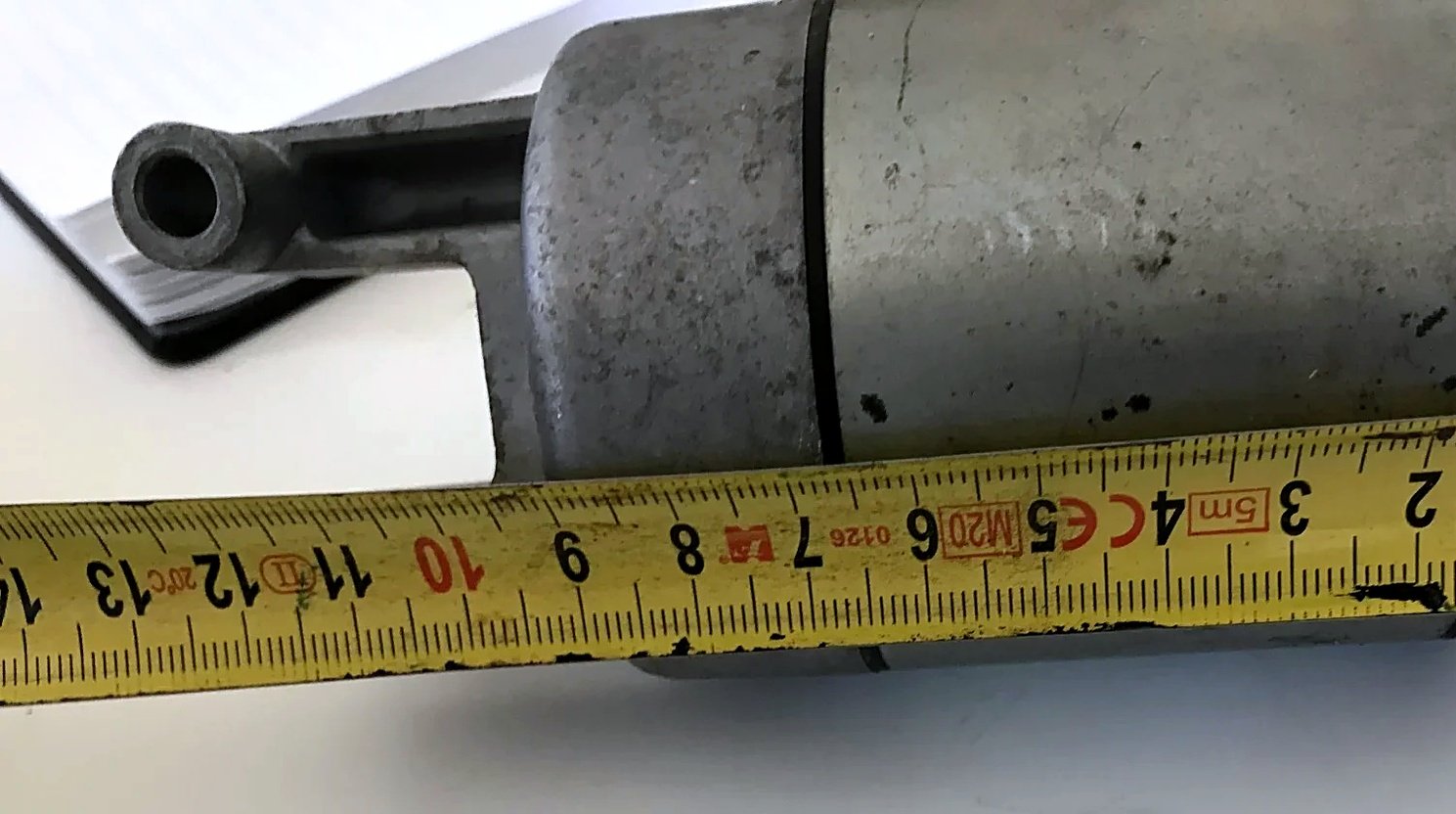 Starter motor for motorcycle or scooter