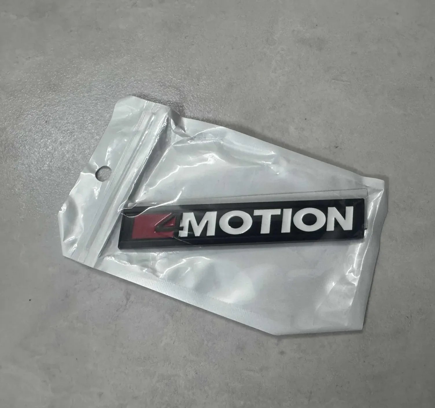 Значок 4Motion VW Черный