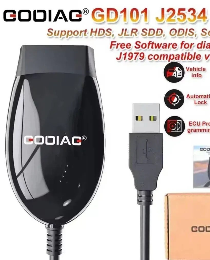 GODIAG GD101 J2534 Dijagnostički skener Toyota Honda Acura Ford Mazda