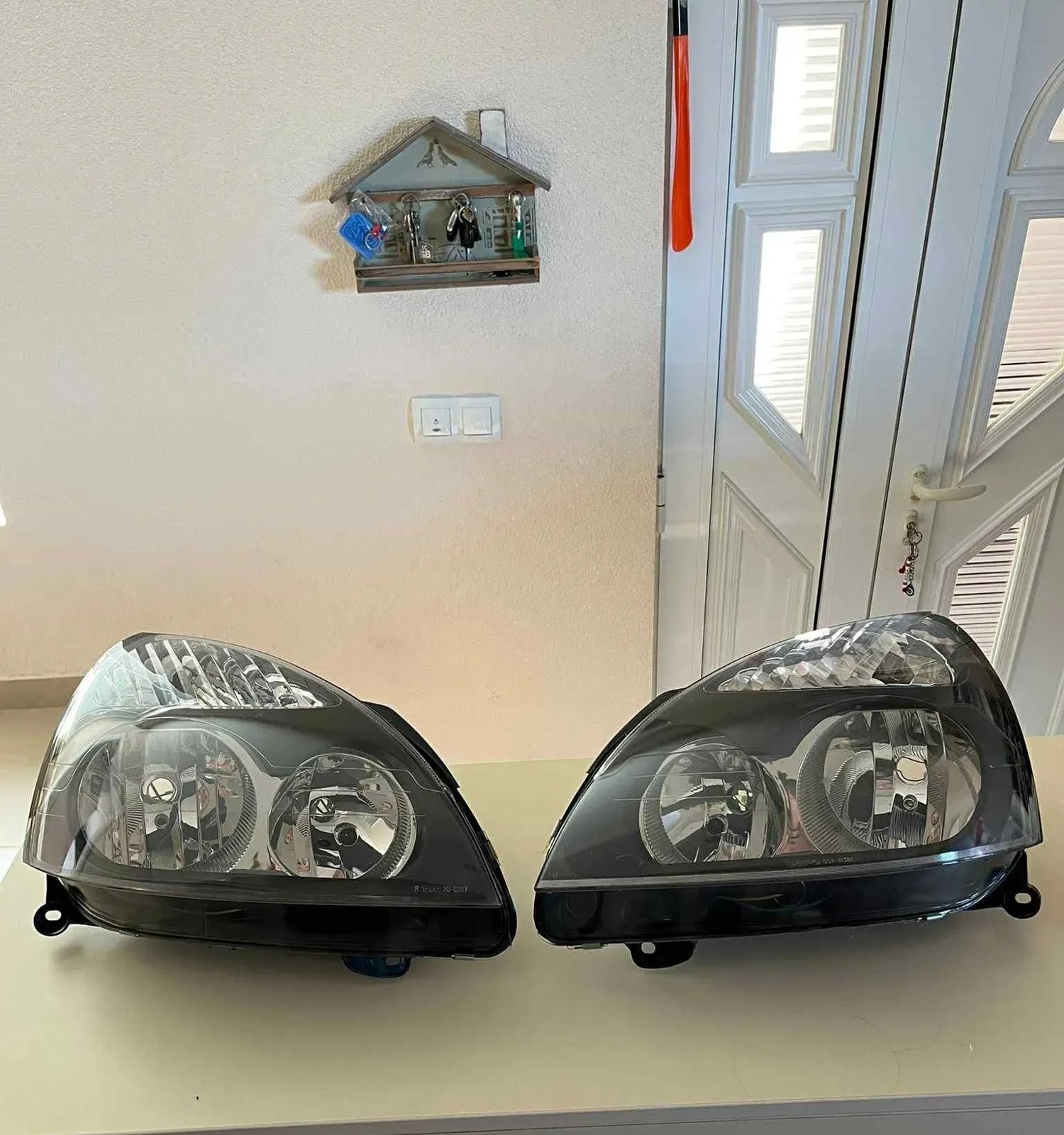 Complete headlights Renault Clio 2001-2005