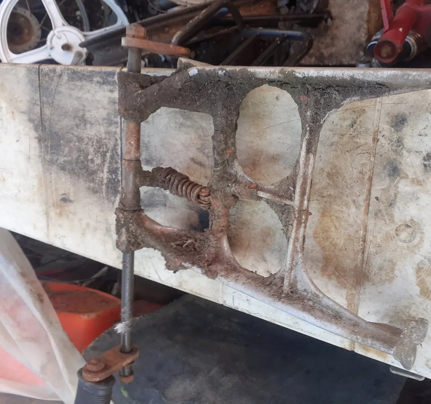 Jawa 175 Sport stand